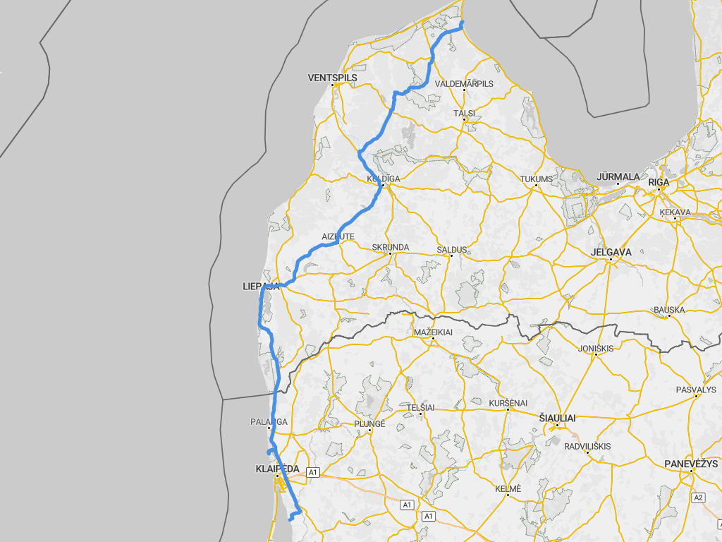 RISER - Trip: Sommertour 2019 Tag 24: Kap Kolka - Kurisches Haff